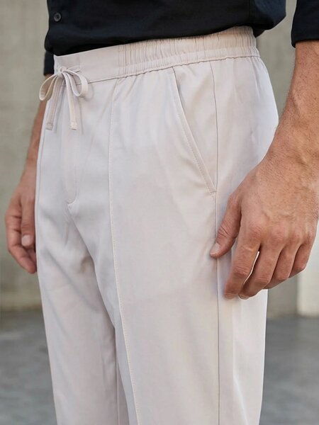 Beige Pintex Trouser (LT-75)
