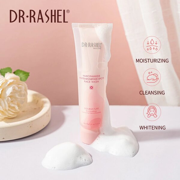 Dr Rashel - Niacinamide Whitening Double-Tube Face Wash
