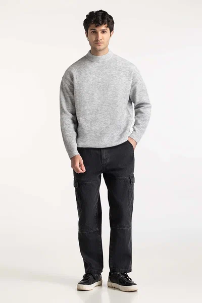 Mock Neck Sweater