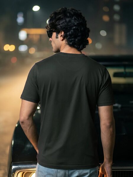 Dark Green Basic T-Shirt (TEE-481)