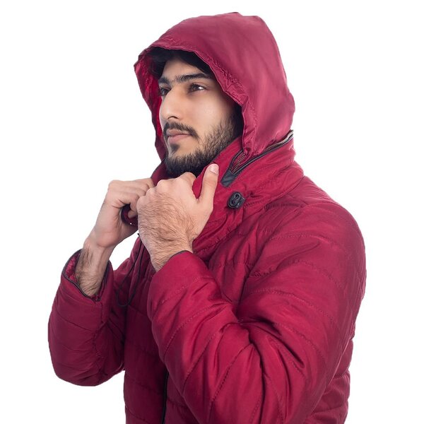 VYBE -Puffer Jacket- Maroon