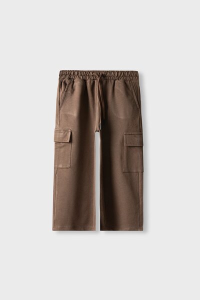 Girls Cocoa Loose-Fit Trouser