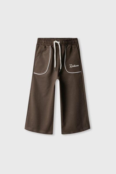 Girls Chocolate Ease Terry Trousers