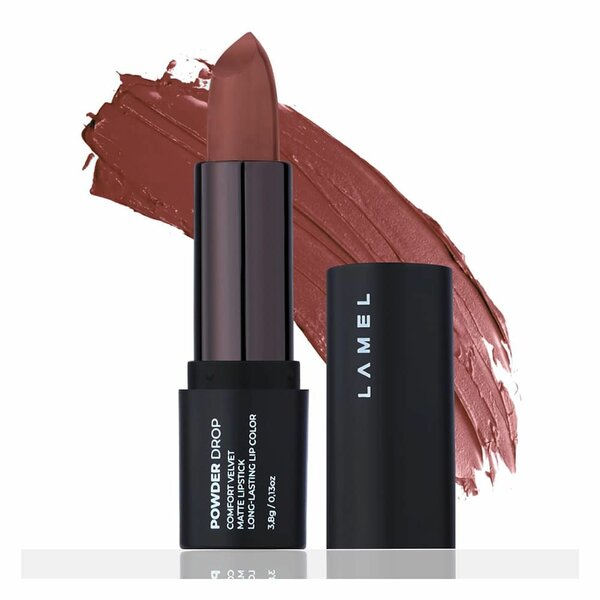 Lamel Lipstick Powder Drop – 401 Cold Beige