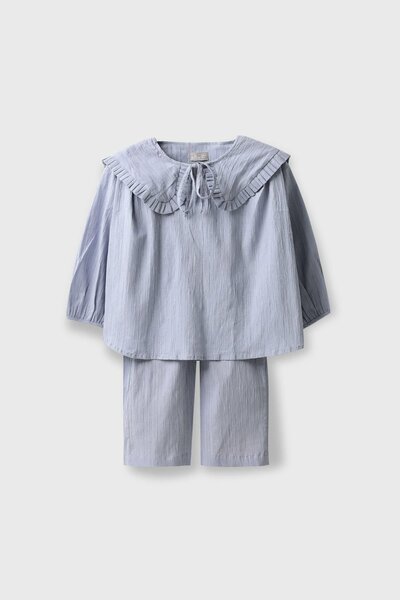 Grey Mist Cotton Co-ord Set