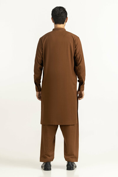 Regular Fit Embroidered Suits