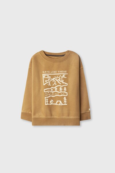 Boys Explorer Days Fleece Sweatshirt