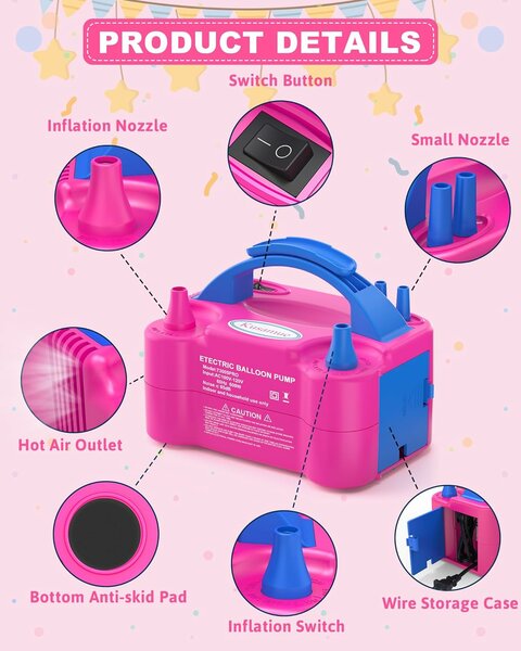 Home.Co - Electric Balloon Pump