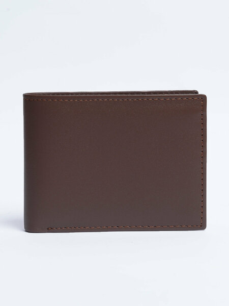 Brown Leather Wallet (W-271)