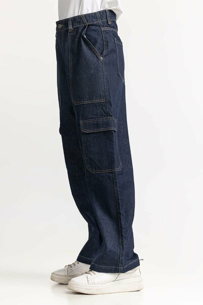 Blue Basic Denim Jeans