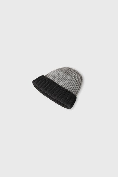 Graphite Ribbed Unisex Cap