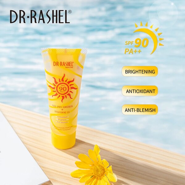Dr Rashel - Vitamin C & Niacinamide Dual-Tube Sunscreen SPF 90+
