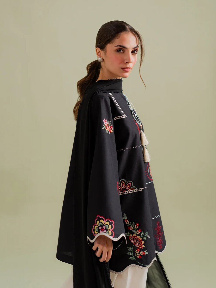 Bloomnight-3Pcs Embroidered Set
