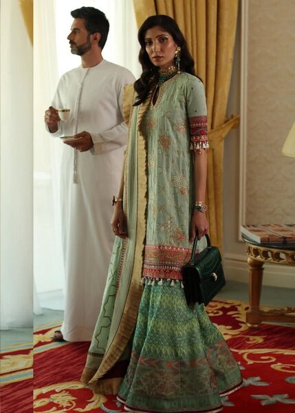 Elan 3 Piece Lawn Unstitched Suit NADINE EL22 15A