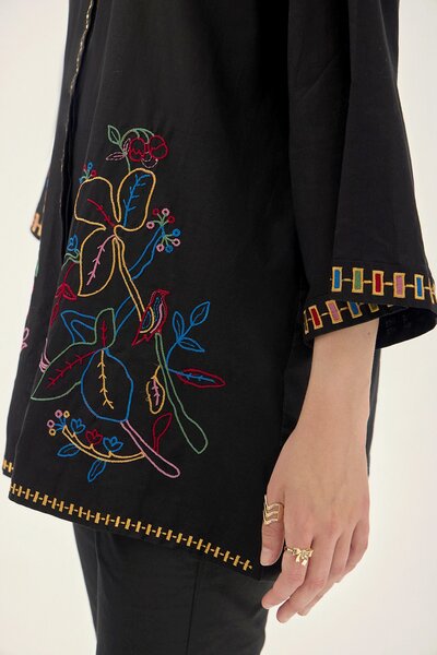 Elara - Embroidered 2Pc Co-ords Set