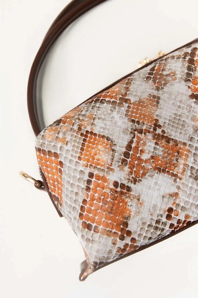Orange Hand Bags IBS-HDB26-030