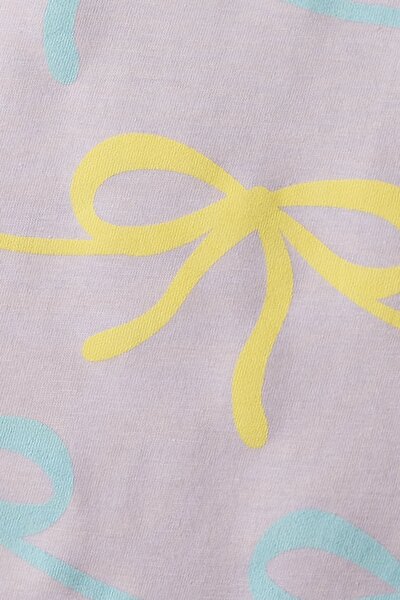 Girls Lilac Ribbon Lane T-shirt