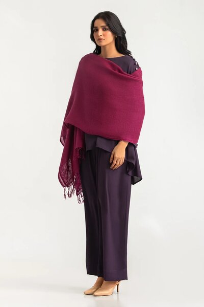 Acrylic Dyed Shawl