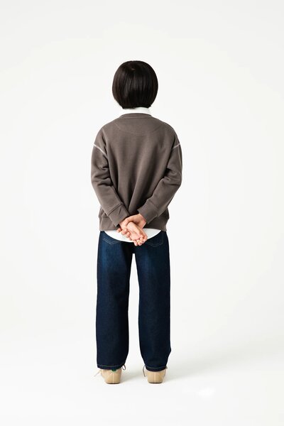Boys Charcoal Signature Fleece Sweatshirt