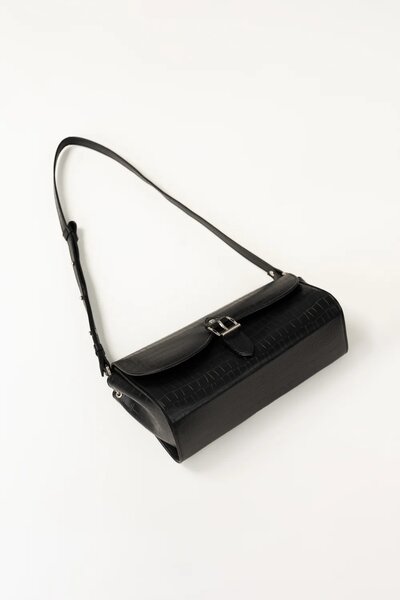 Black Cross Body Bag IBS-CBB26-011
