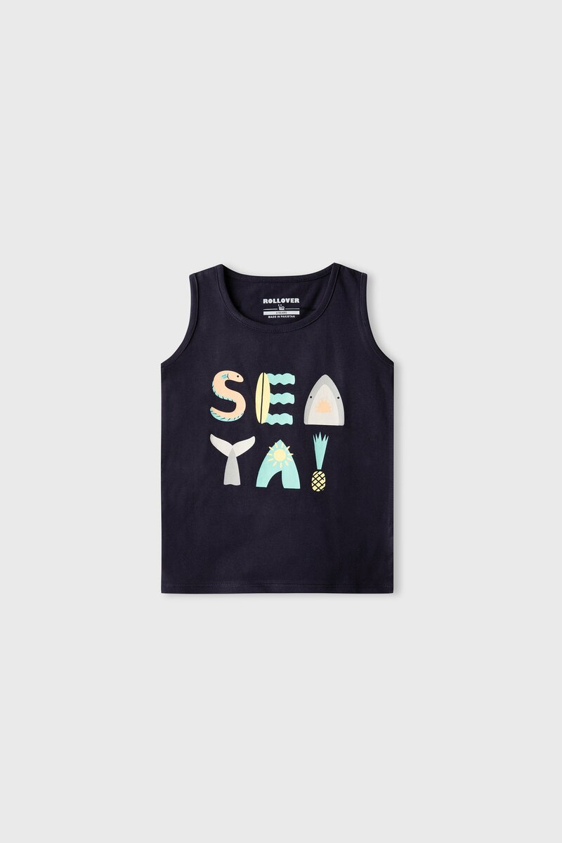 Boys Seaside Surfer Tank Top