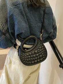 Shein- Retro Handbag For Women, New Fashion Casual Shoulder Bag