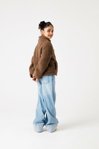 Mocha Mist Brown Fur Jacket