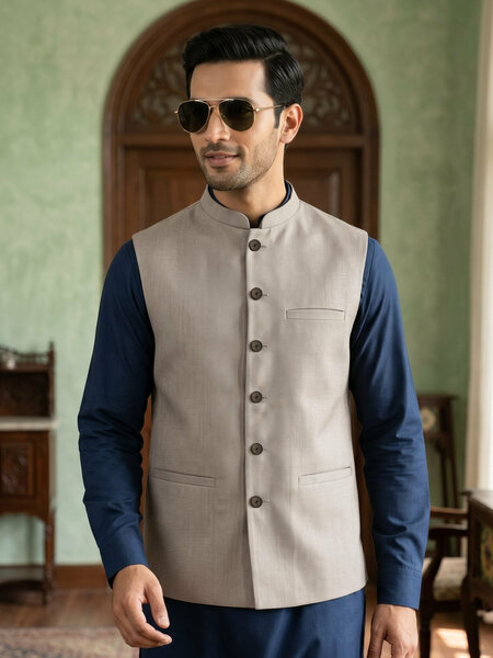 Fawn Waist Coat (WC-218)
