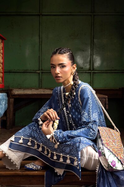 Unstitched Printed 2 Piece Lawn Suit