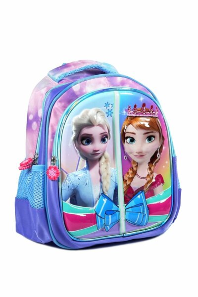 Kids Elsa and Anna School Bag - 15381B