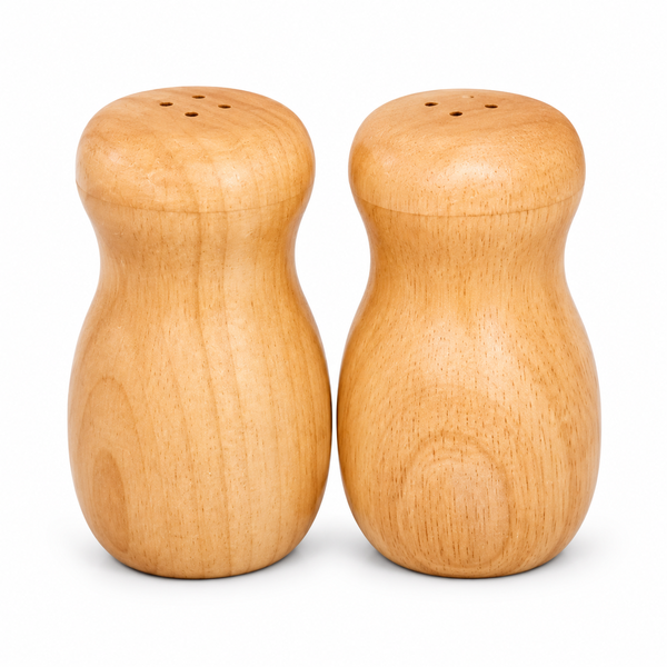 Wooden Salt and Pepper Set