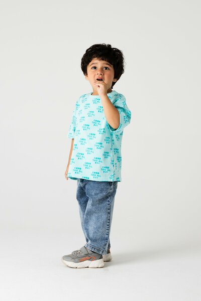 Boys Mint Mood Relaxed Tee