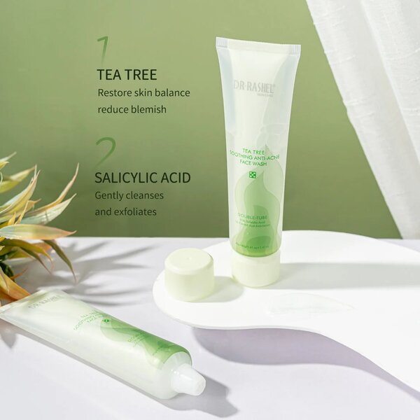 Dr Rashel - Tea Tree Double-Tube Face Wash