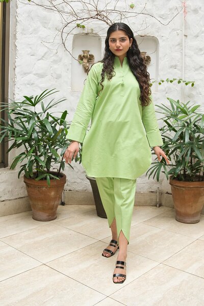 2 Piece Pastel Green - NV10D06