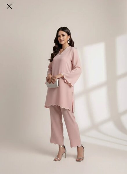 The Blush Scallop Set - NV22D04
