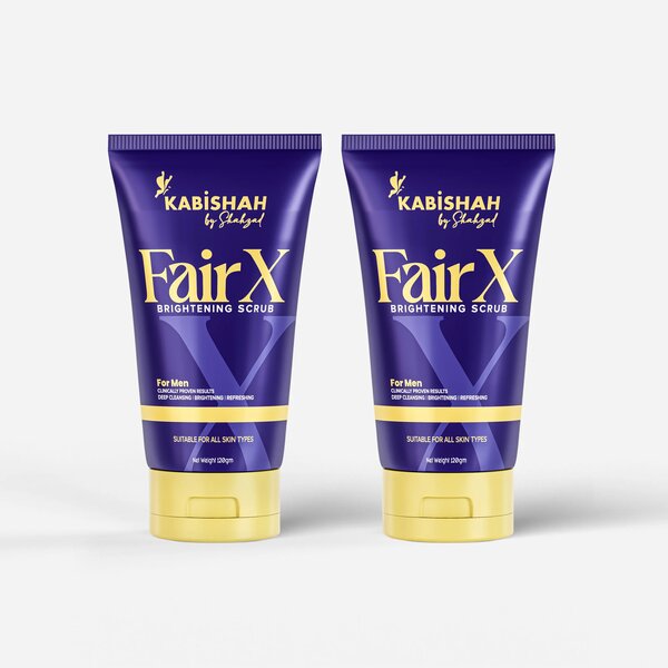 Men's FairX Brightening Scrub Pack of 2
