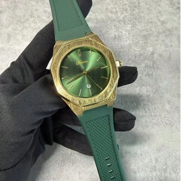 Shein - Classic Casual Quartz Men's Octagonal Quartz Watch