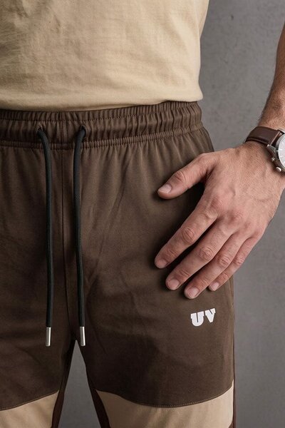 Urban Vouge Men's Thigh Striped Activewear Trousers