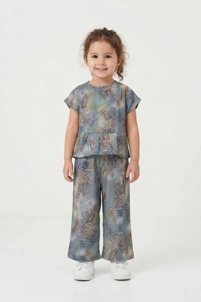 Girl's Lawn Co-Ord Set