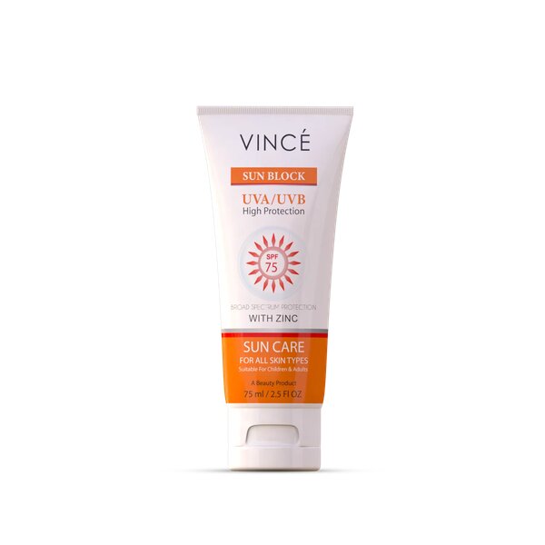 Vince - SUN BLOCK-UVA & UVB Protector SPF-75
