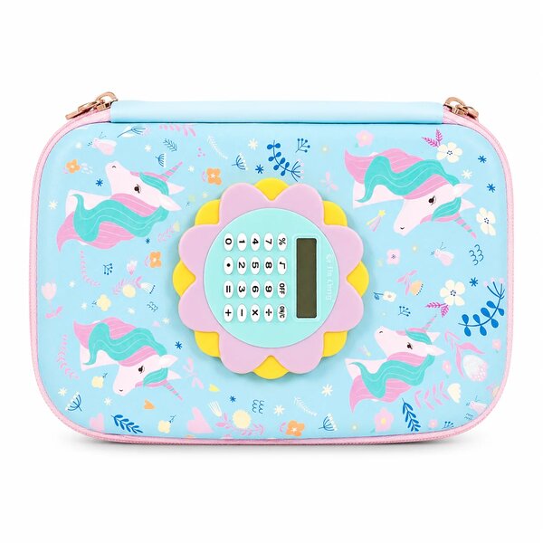 Assorted Kids 3D Calculator Pencil Pouch