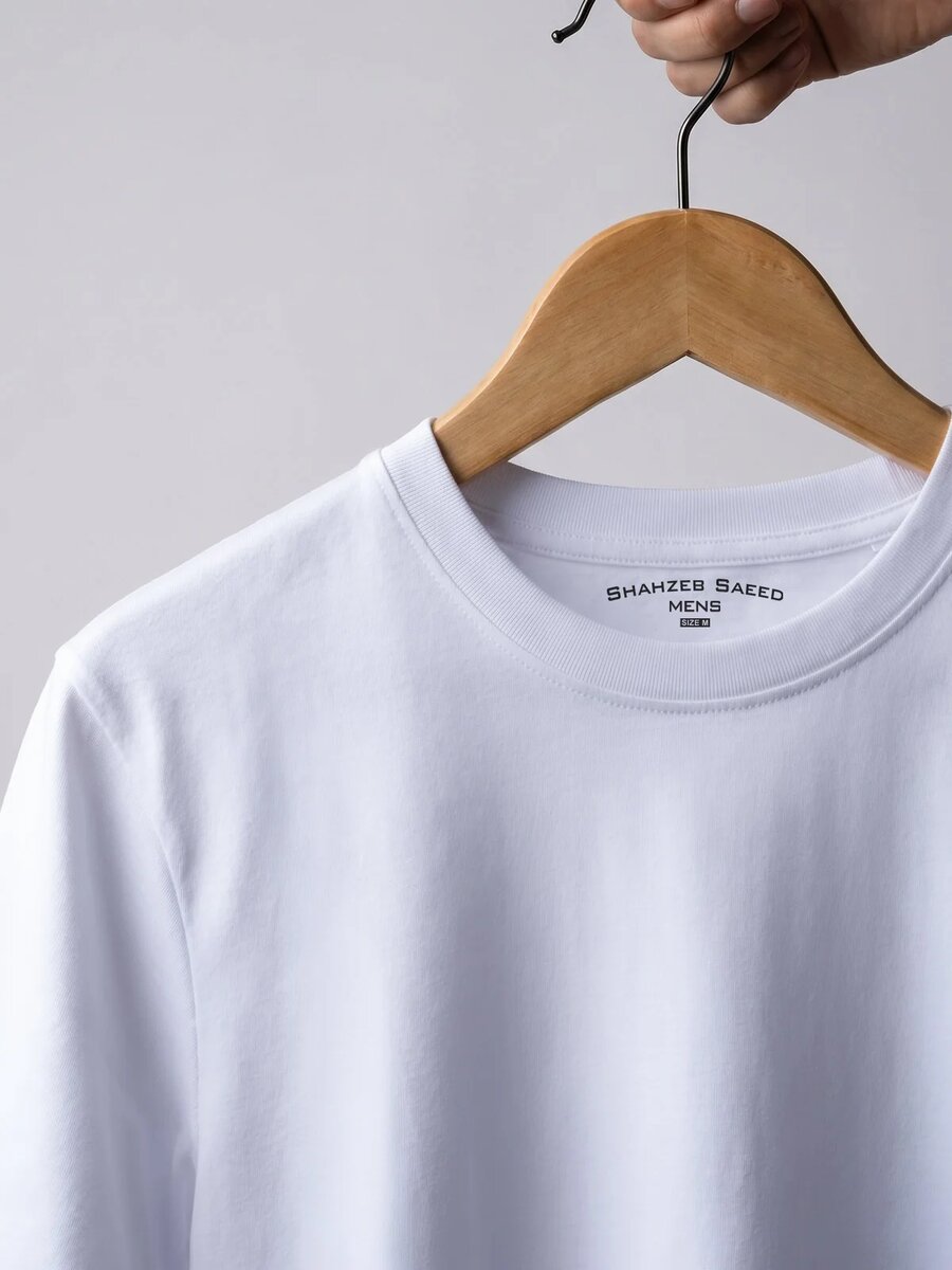 White Basic T-Shirt (TEE-479)
