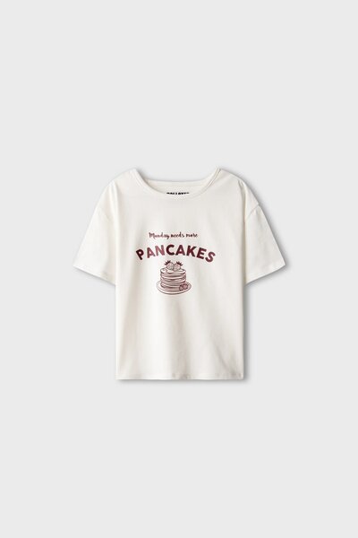 Girls Pancake Poetry Drop Tee