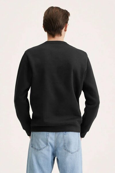 Arrow Men's Solid Fleece Sweat Shirt