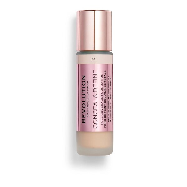 Revolution - Conceal & Define Foundation - F6 23 ml