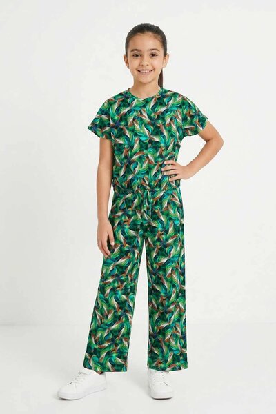 Girl's Tie Up Bottom Co-Ord Set