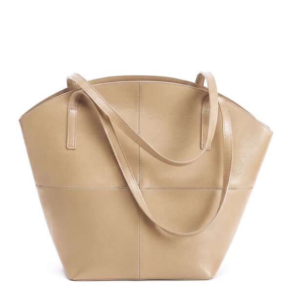 Tote Shoulder Beige