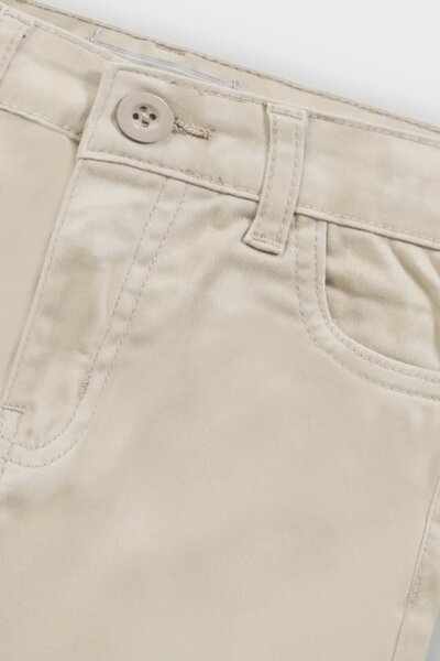 Boys Sandstone Straight-fit Twill Pants