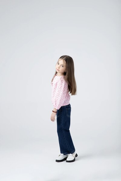 Cherry Floral Cotton Top