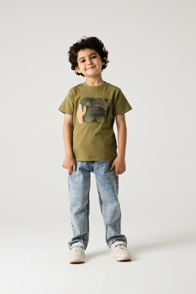 Boys Olive Desert T-Shirt